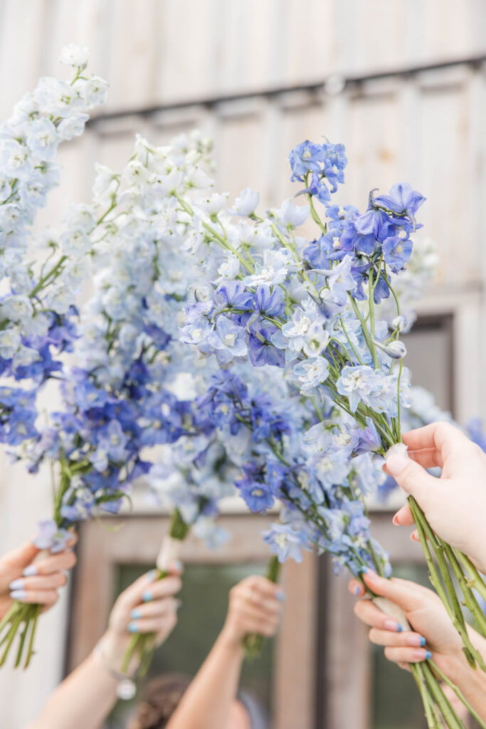 Wedding day florals by Willow Design. 