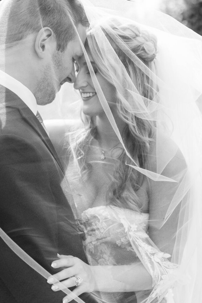 Bride and groom portraits at the Bog in Saukville Wisconsin. Meredith Mutza Photography. 