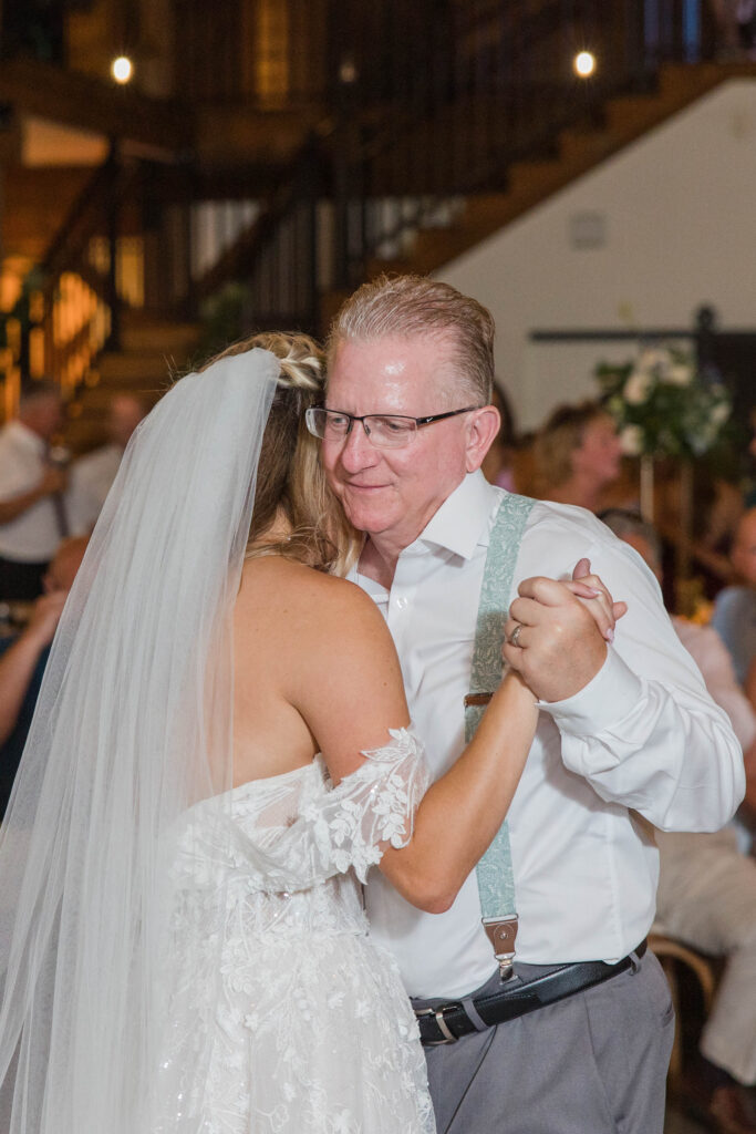 Father daughter dance. The Bog in Saukville Wisconsin. 