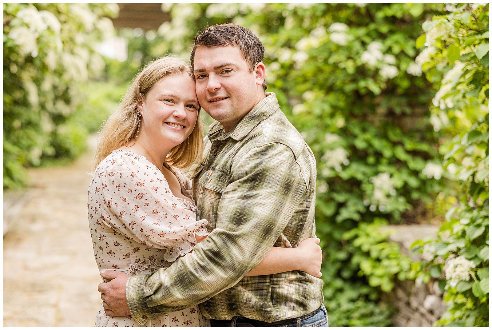 frame park engagement, couples engagement session