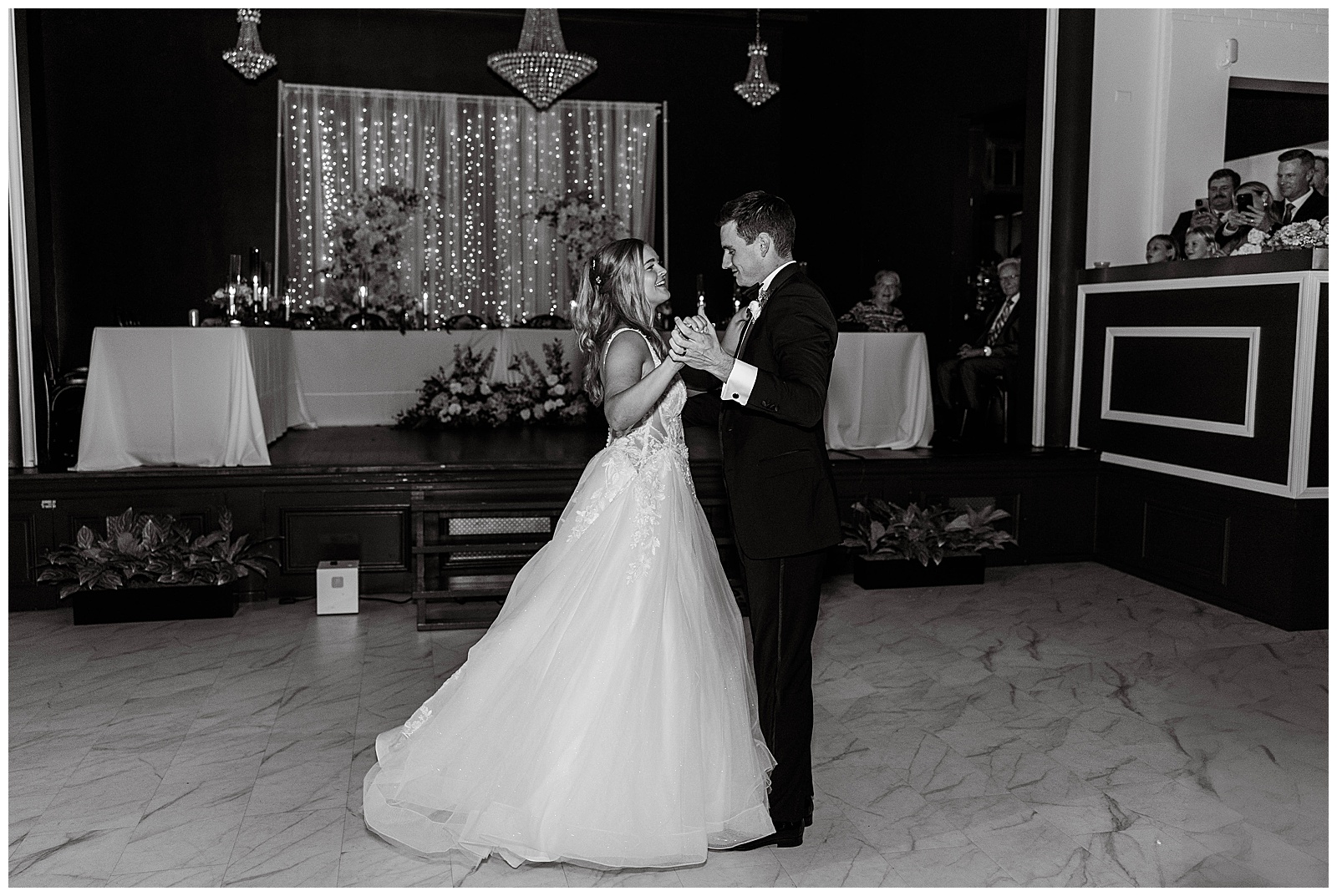 wedding ceremony, Fitzgerald Milwaukee, bride and groom