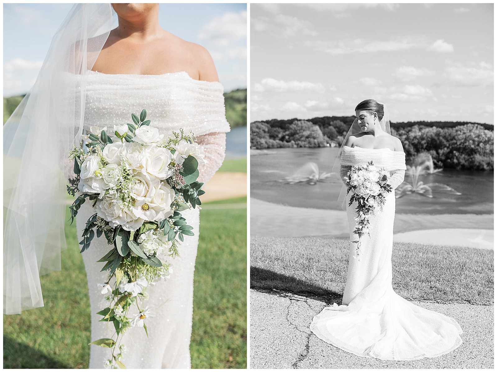 lake Geneva wedding, bridal details