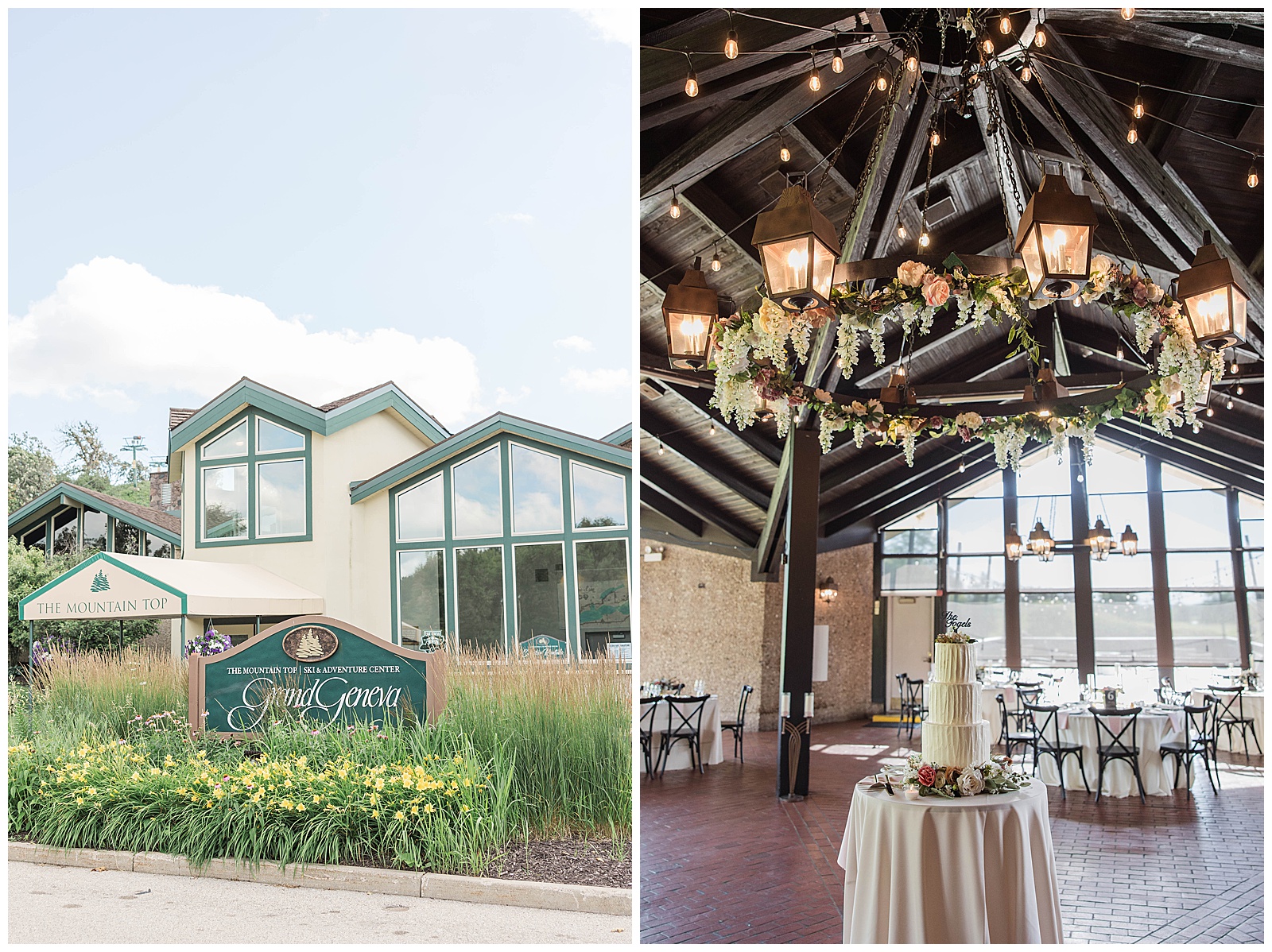 lake Geneva wedding, venue details