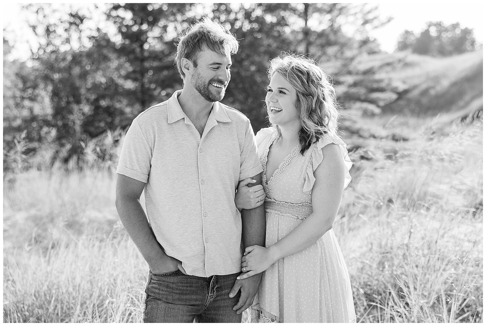 Kohler-Andre State Park Engagement,  Milwaukee Engagement Session
