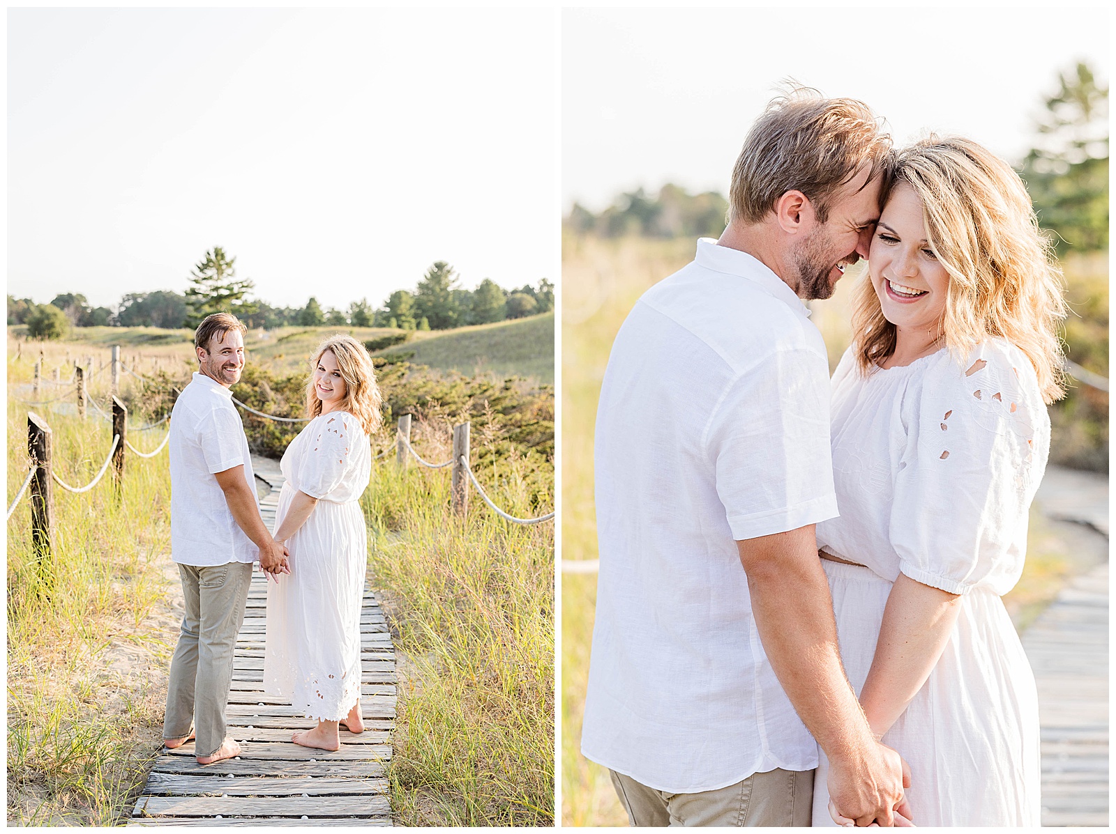 Kohler-Andre State Park Engagement,  Milwaukee Engagement Session