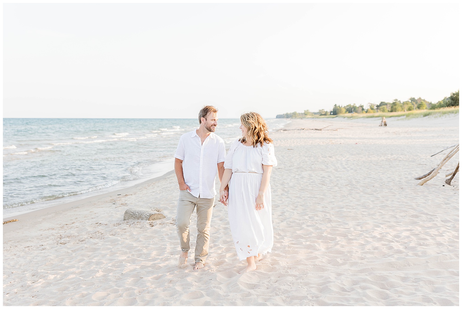 Kohler-Andre State Park Engagement,  Milwaukee Engagement Session