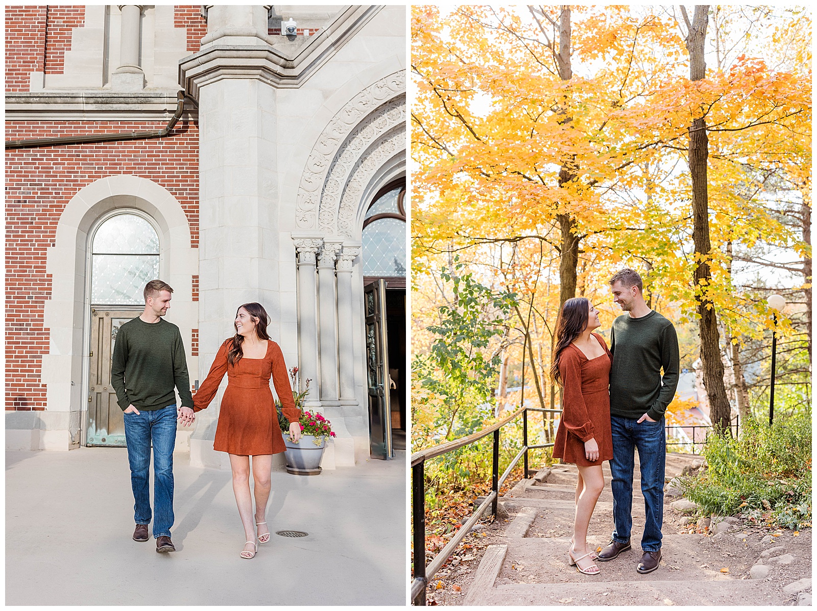 Holy Hill engagement session, engagement photos