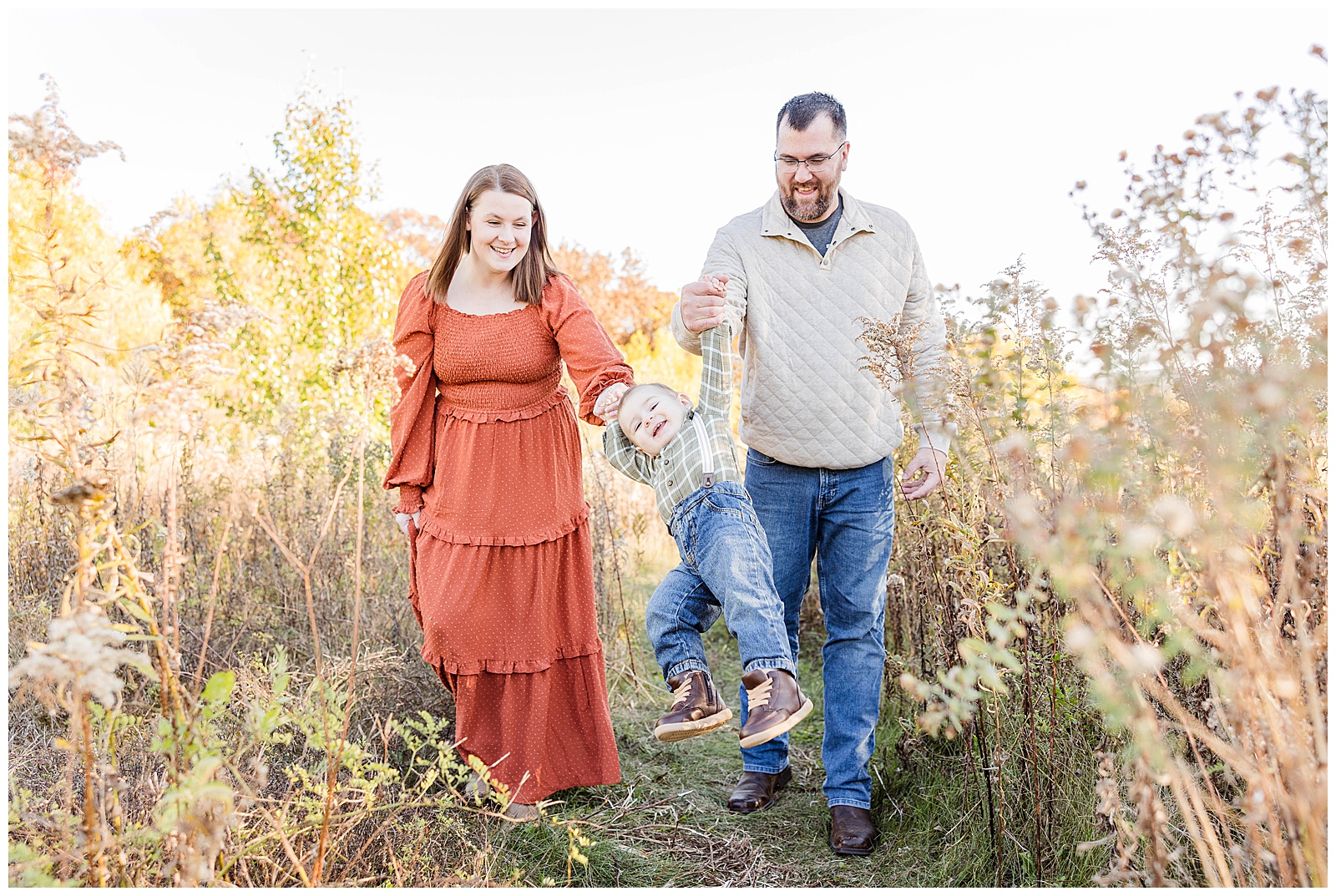 Hillcrest Park Family session, family fall photos