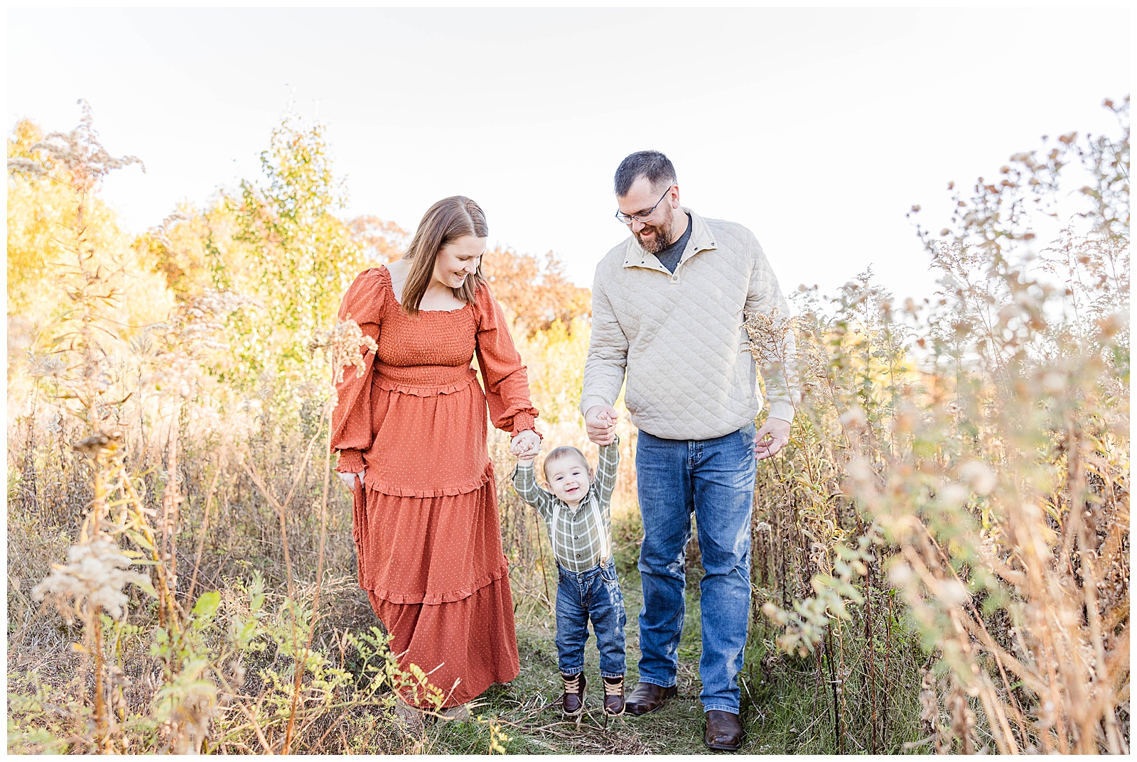 Hillcrest Park Family session, family fall photos