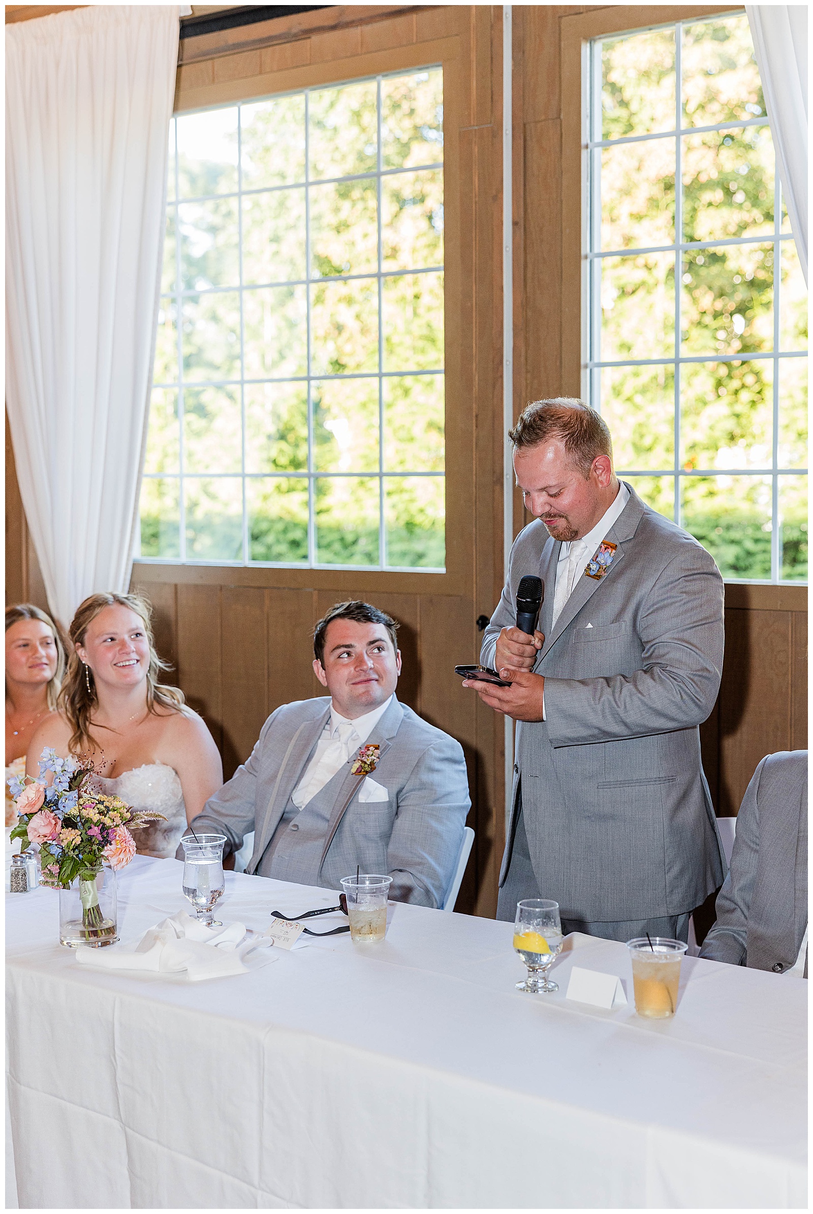 Wedding details, summer wedding, venue, reception