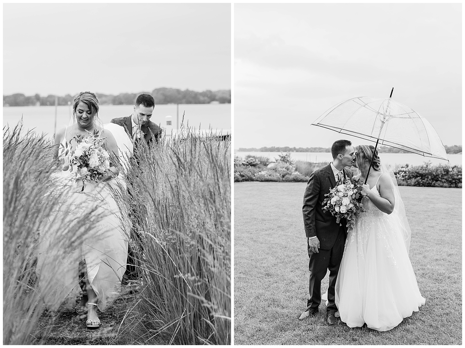 Oconomowoc Wedding, Rainy Wedding Day