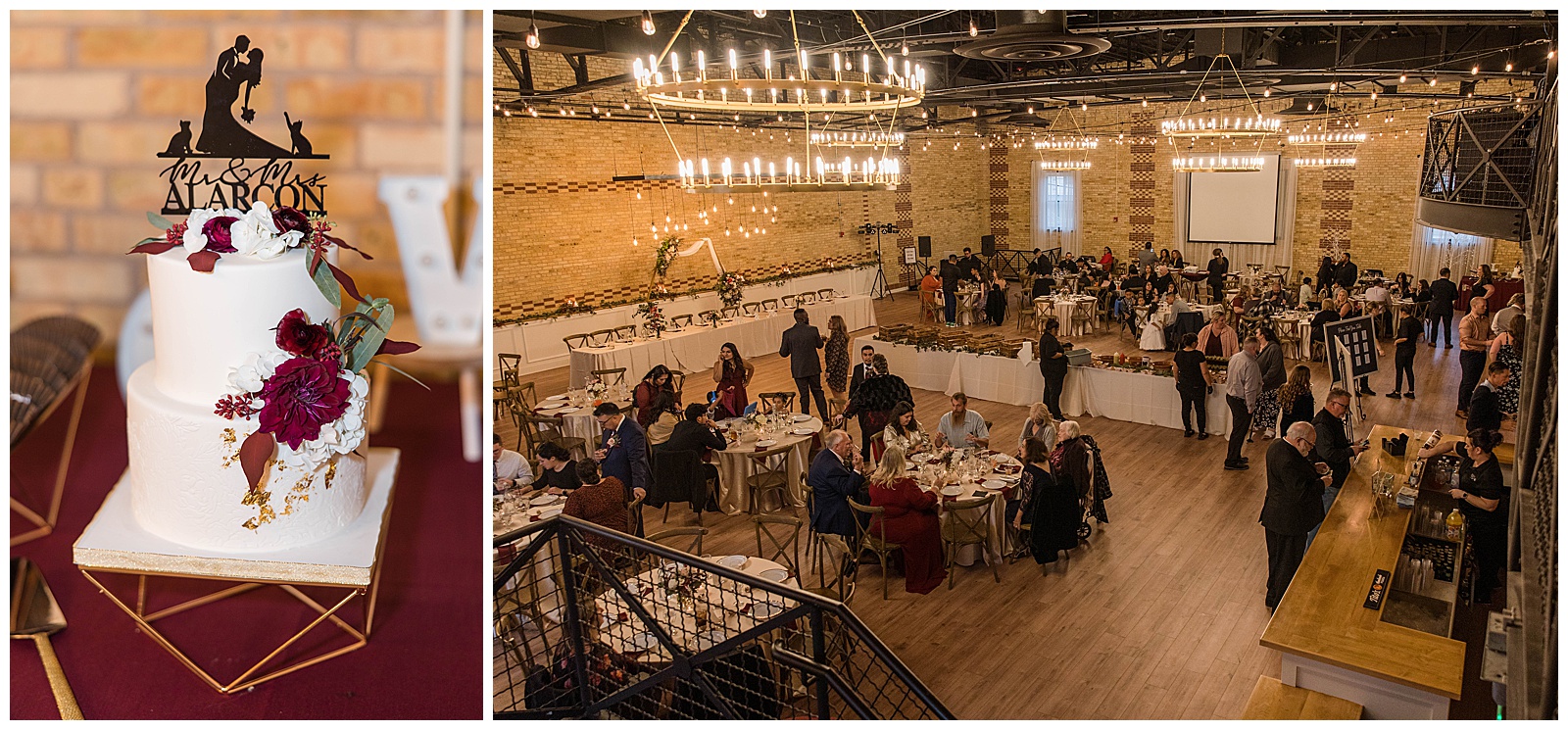 10 South Madison Wedding, wedding reception