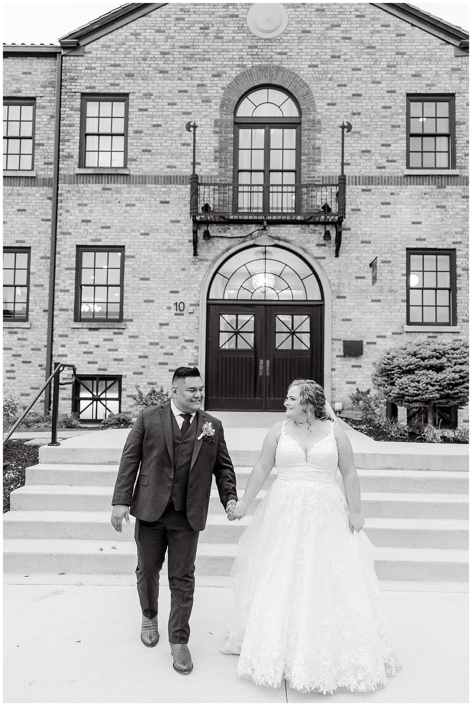 bride and groom portraits