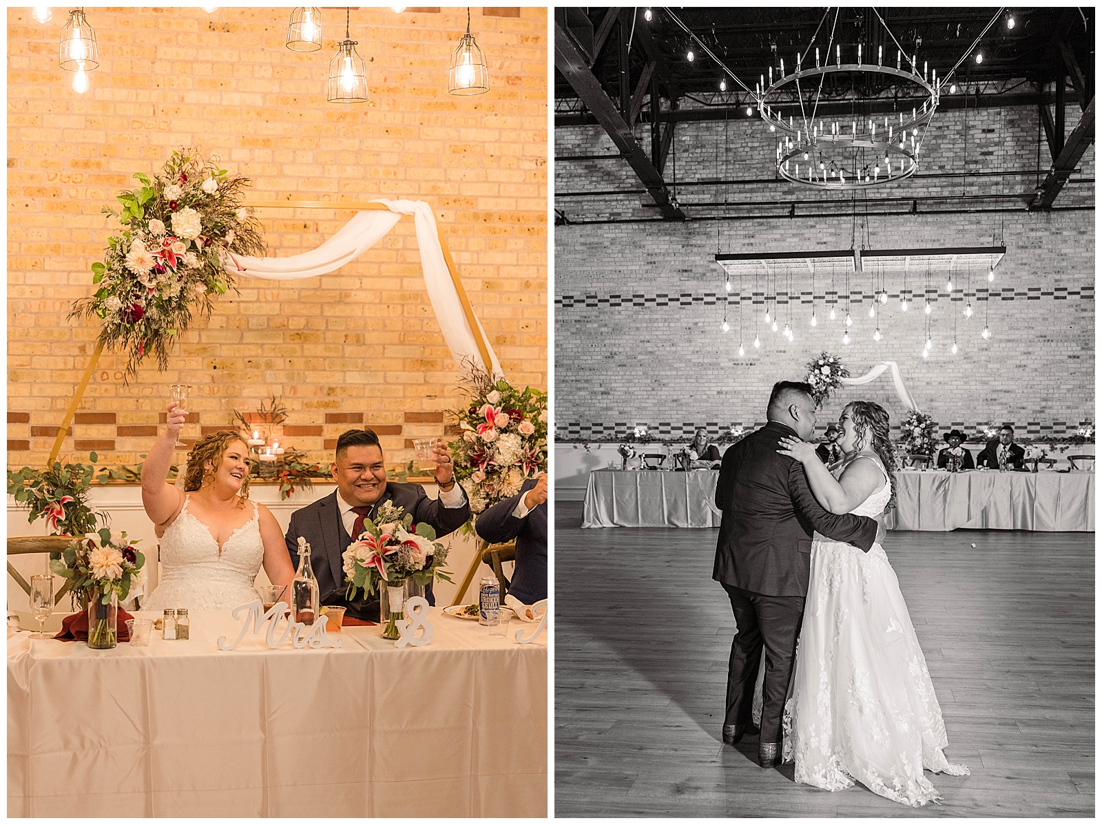 bride and groom portraits