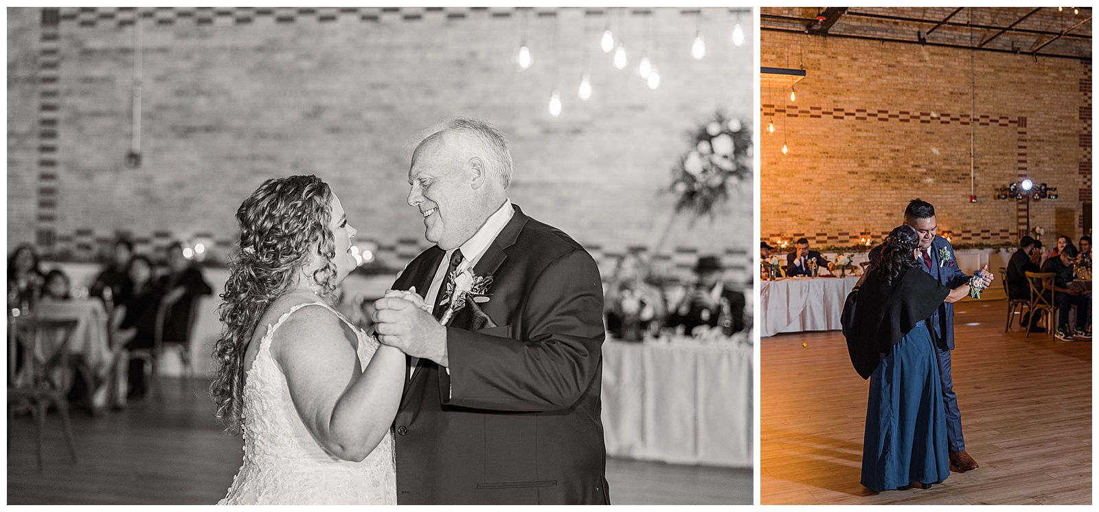 first dances and sparkler exit