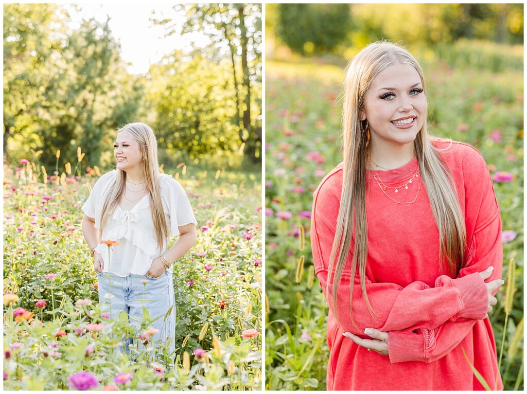 Oconomowoc Senior Photographer, Waukesha Senior Photographer, Milwaukee Senior Photographer, Flower Farm Senior Session 