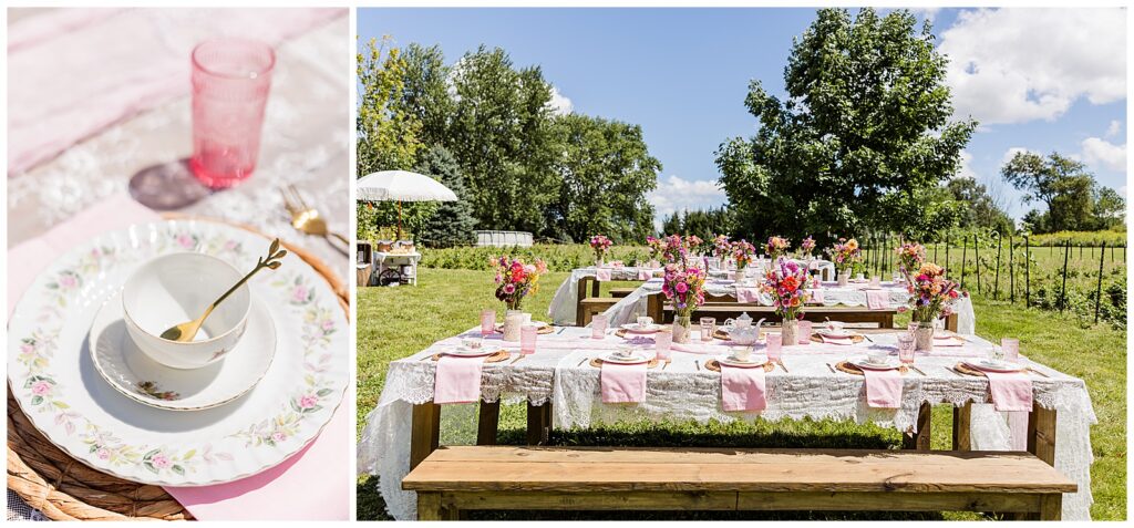 Flower Garden Teaparty, Flower Garden Party, Milwaukee Family Photographer, Oconomowoc Family Photographer 