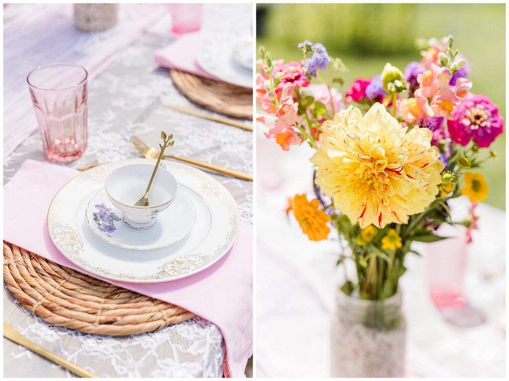 Flower Garden Teaparty, Flower Garden Party, Milwaukee Family Photographer, Oconomowoc Family Photographer 
