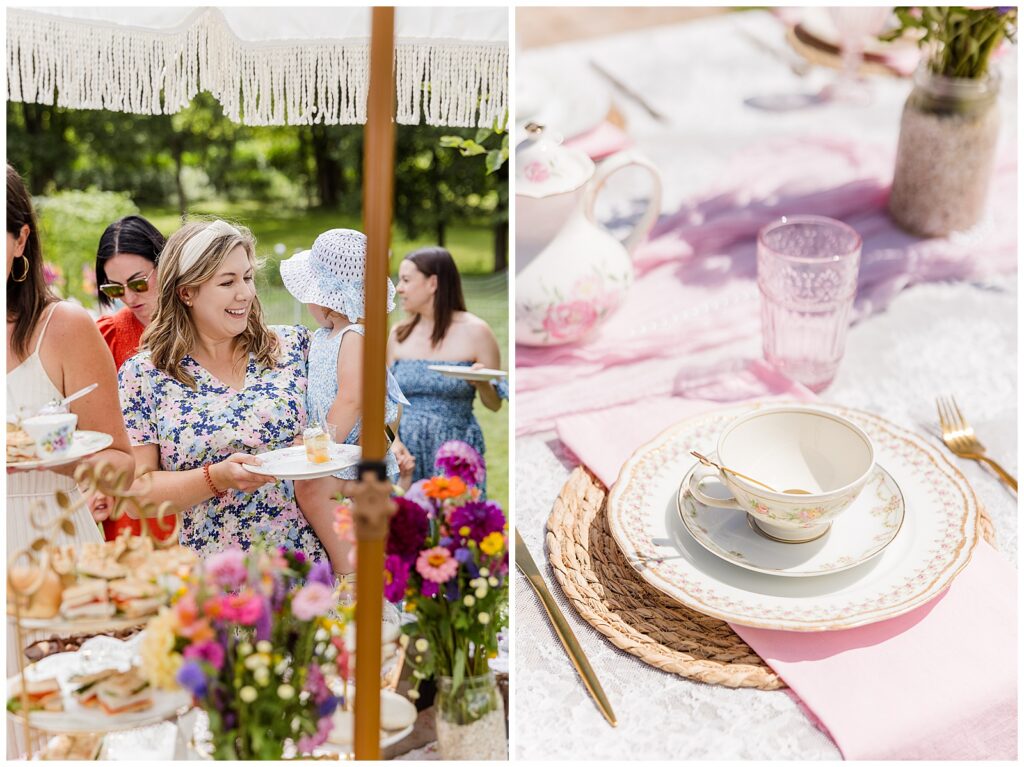 Flower Garden Teaparty, Flower Garden Party, Milwaukee Family Photographer, Oconomowoc Family Photographer 