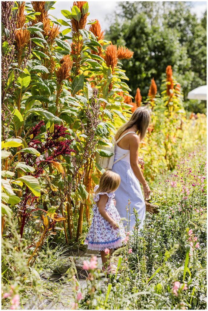 First Roots Farm Mke Babbling Babes Tea Party 23 Flower Garden Teaparty, Flower Garden Party, Milwaukee Family Photographer, Oconomowoc Family Photographer