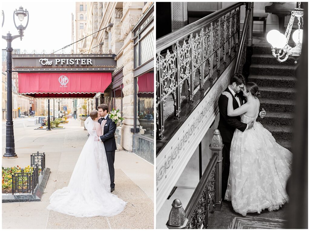 Pfister Hotel Wedding, Milwaukee Wedding Photographer