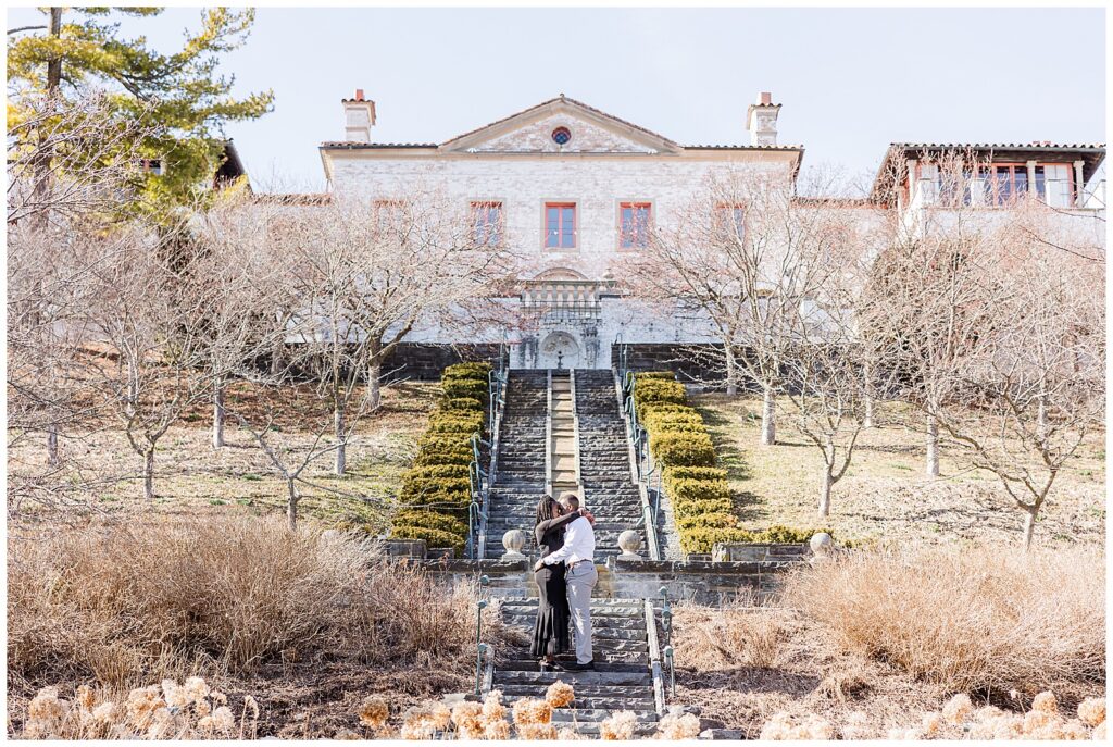 Villa Terrace Engagement Photos