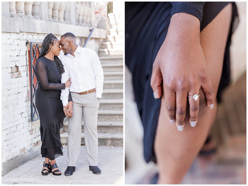 Villa Terrace Engagement Photos