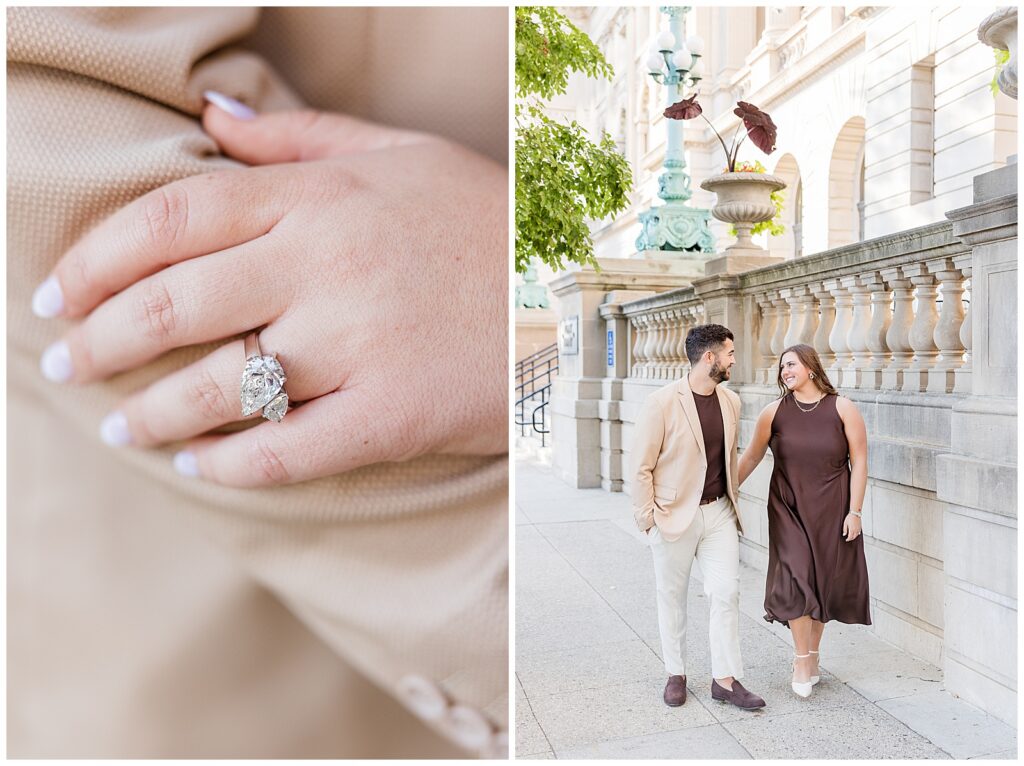 Milwaukee Public Library Engagement, Milwaukee Engagement Photos