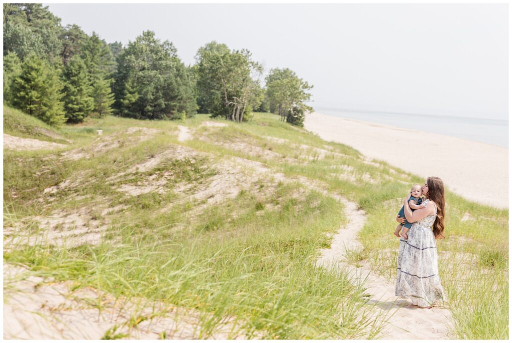 Kohler-Andrae State Park, Sheboygan Photographer, Wisconsin Motherhood Mini, Beach Photoshoot, Kohler-Andrae State Park Motherhood Photos