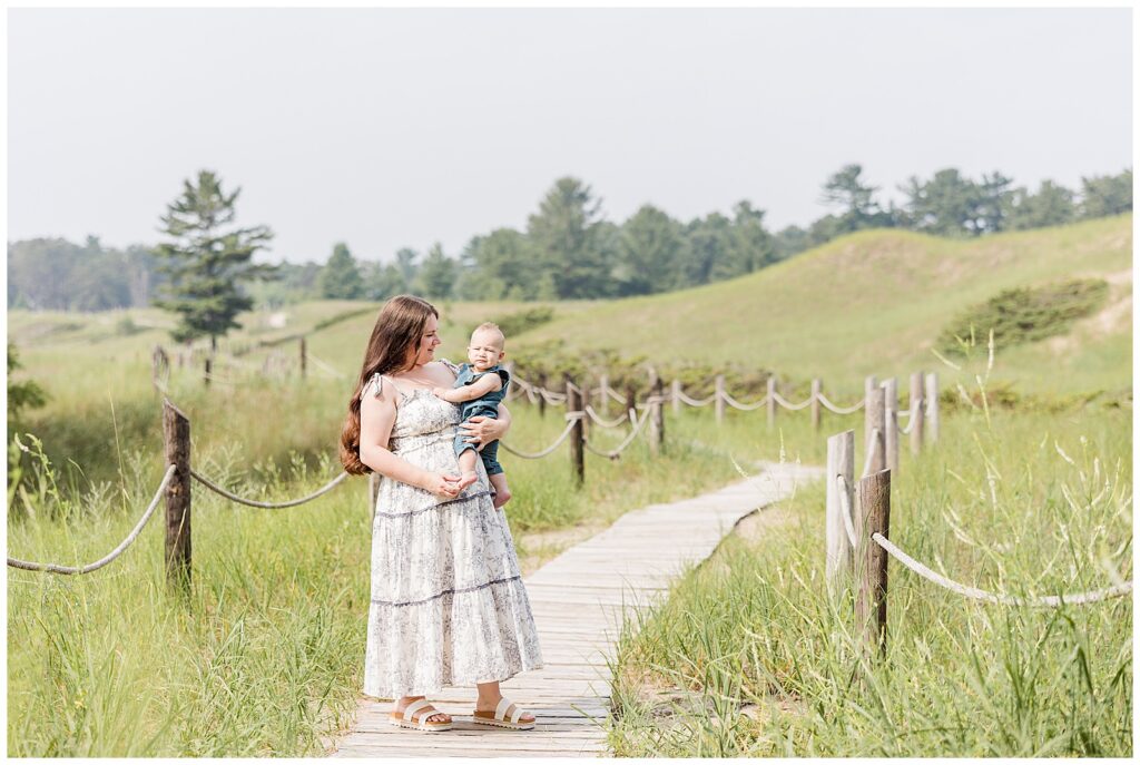 Kohler-Andrae State Park, Sheboygan Photographer, Wisconsin Motherhood Mini, Beach Photoshoot 