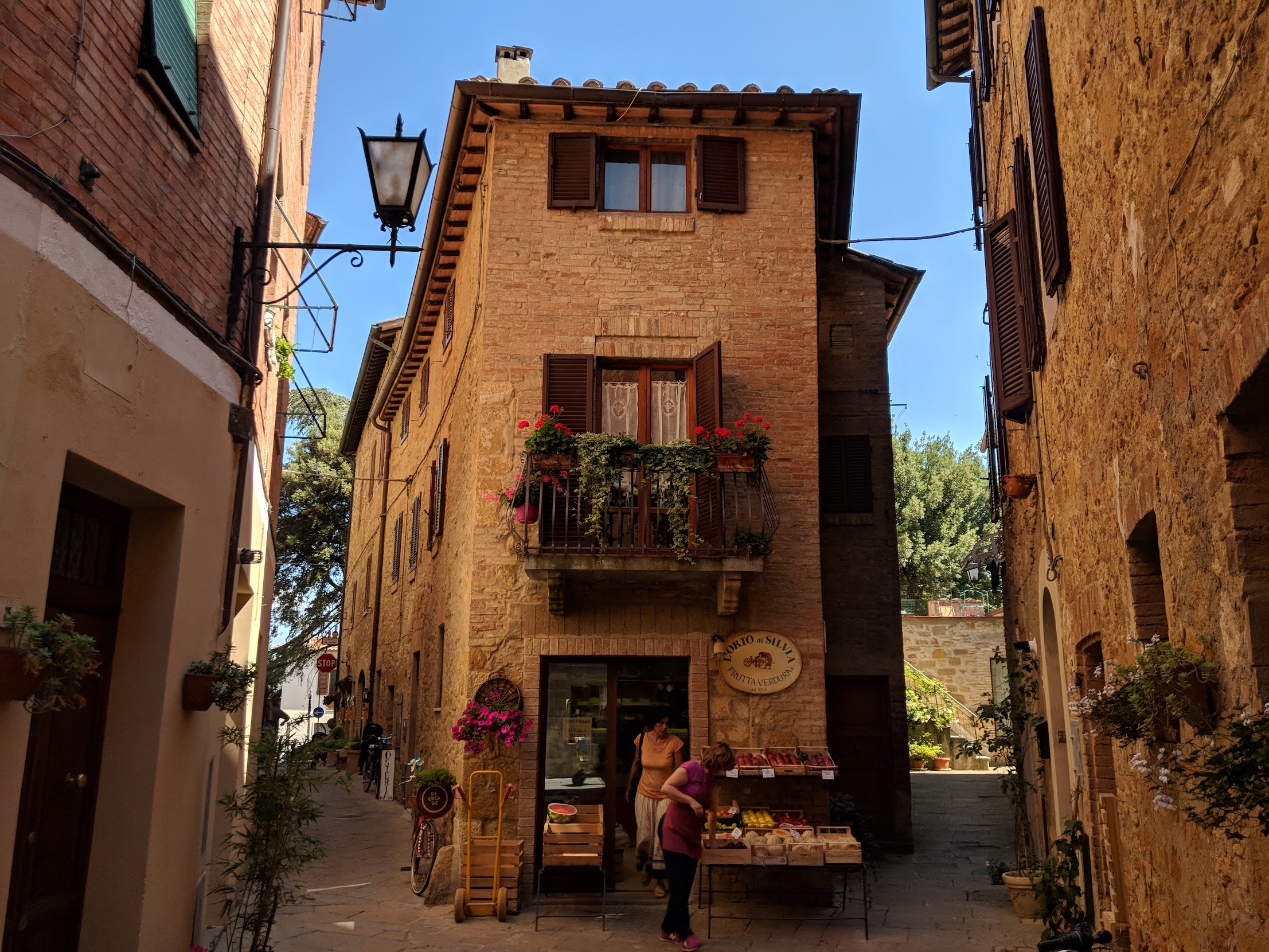 Tuscany Italy Flower Shop