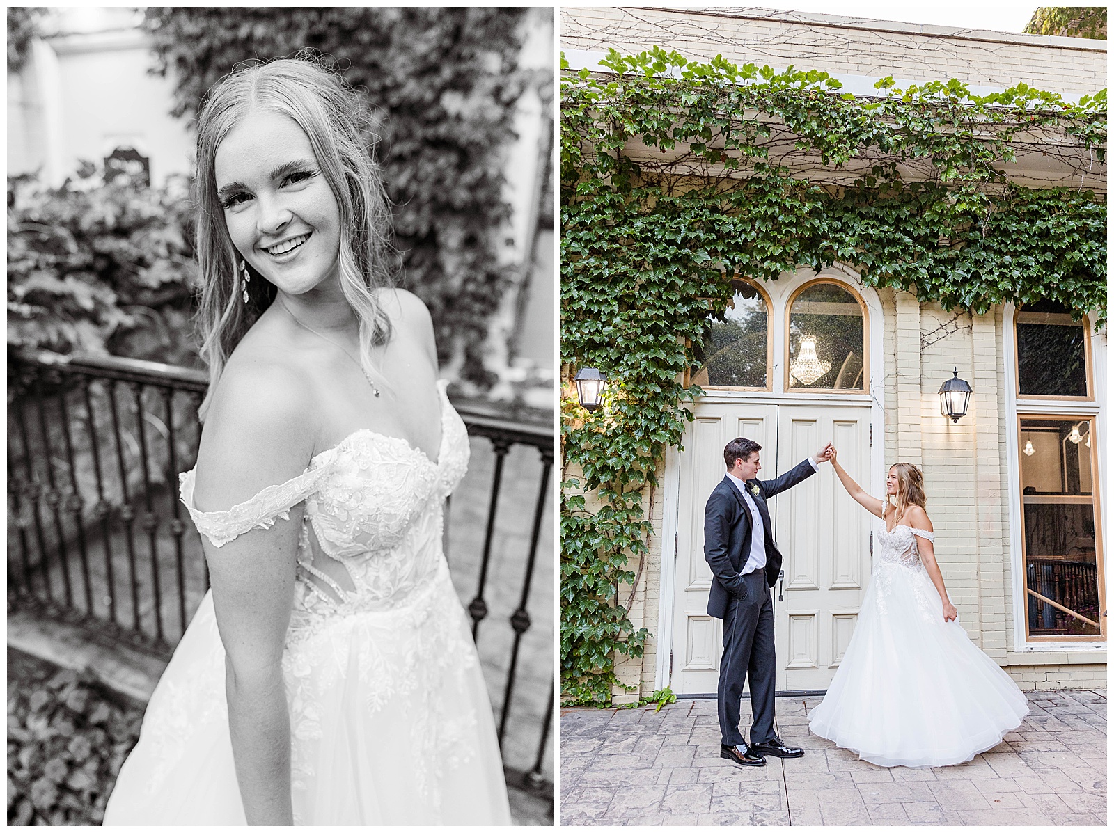 wedding ceremony, Fitzgerald Milwaukee, bride and groom