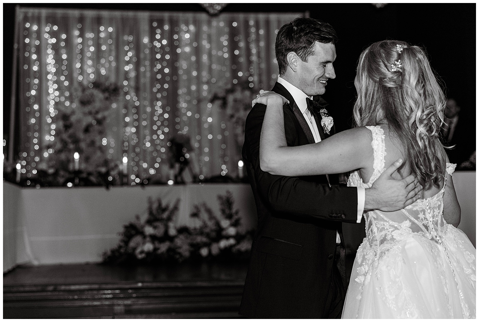 wedding ceremony, Fitzgerald Milwaukee, bride and groom