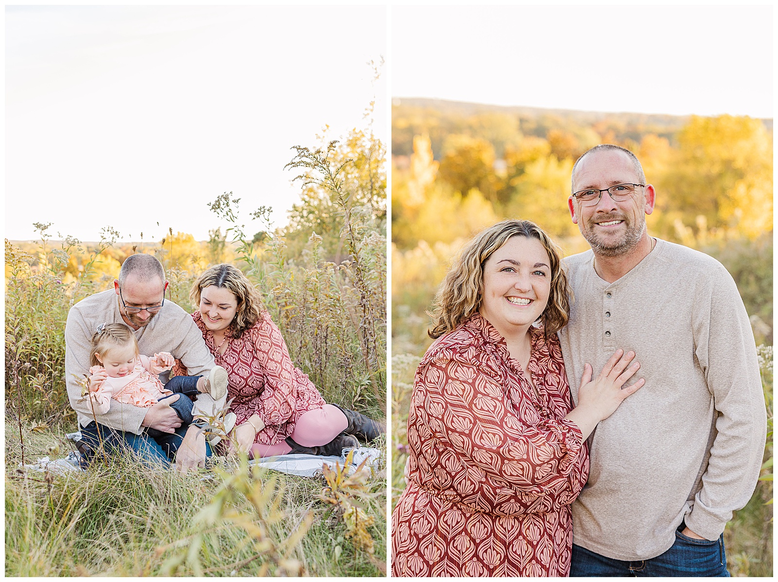 waukesha fall family photos, family session